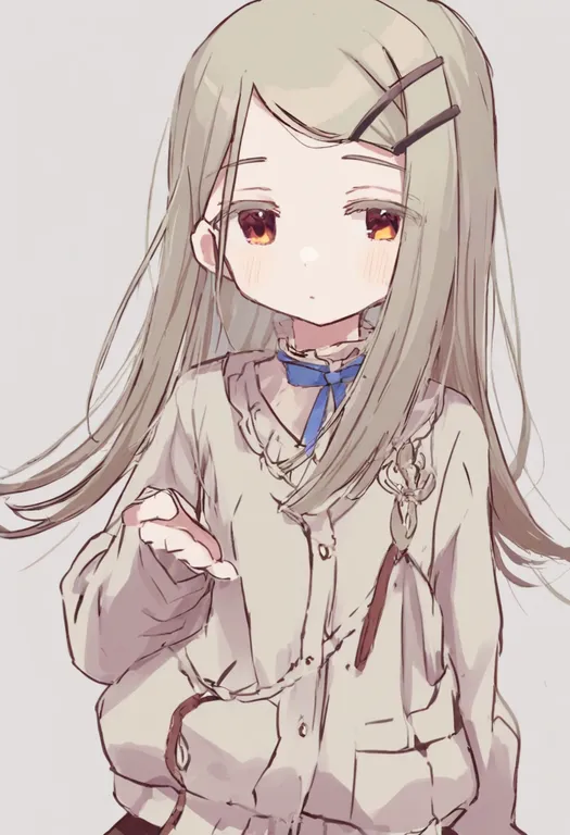 masterpiece, best quality, general, idolmaster live for you!, solo, simple background — by k3scat, made with ComfyUI