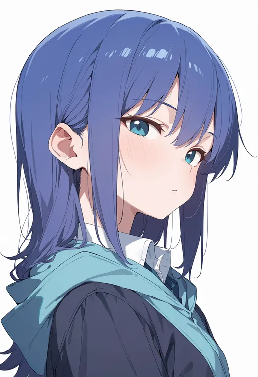 masterpiece, best quality, score_7, safe, tenkawa nayuta, solo, upper body, simple background — by k3scat, made with ComfyUI