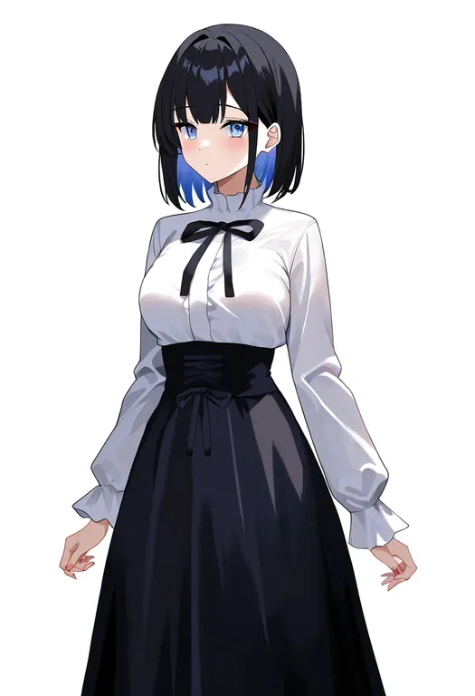 masterpiece, best quality, newest, absurdres, highres, safe, virgin_killer_outfit, 1girl, solo, simple_background — by k3scat, made with ComfyUI