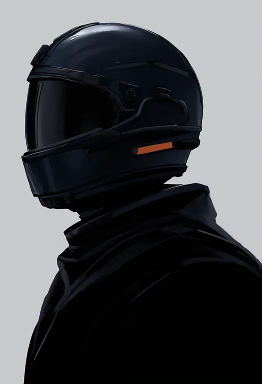 masterpiece, best quality, newest, absurdres, highres, safe, black_helmet, 1girl, solo, simple_background — by k3scat, made with ComfyUI
