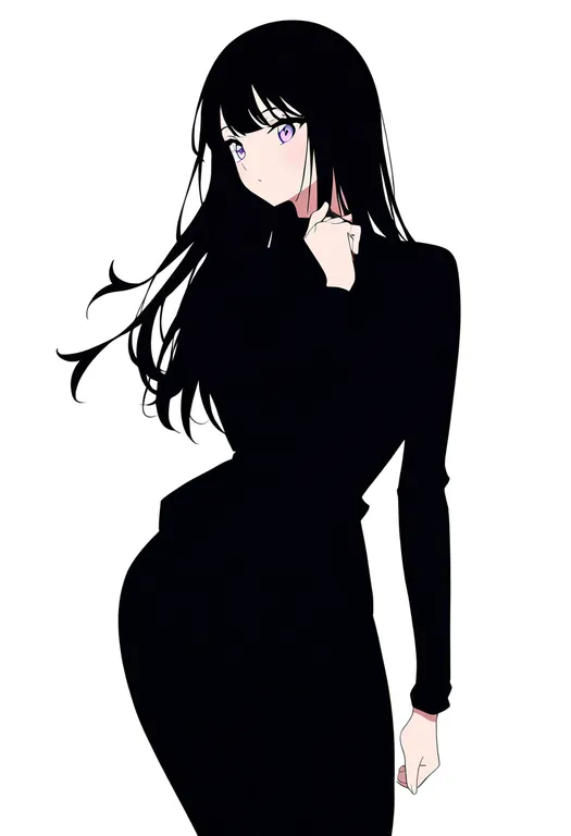 masterpiece, best quality, newest, absurdres, highres, safe, bare_hips, 1girl, solo, simple_background — by k3scat, made with ComfyUI