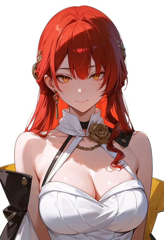 masterpiece, best quality, score_7, safe, himeko (honkai: star rail), honkai: star rail, solo, upper body… — by k3scat, made with ComfyUI