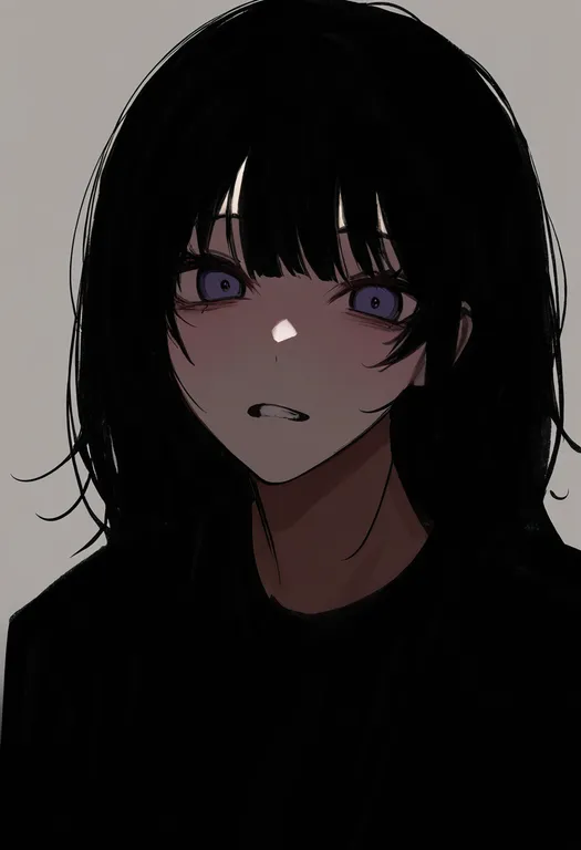 masterpiece, best quality, newest, absurdres, highres, safe, teeth, 1girl, solo, simple_background — by k3scat, made with ComfyUI