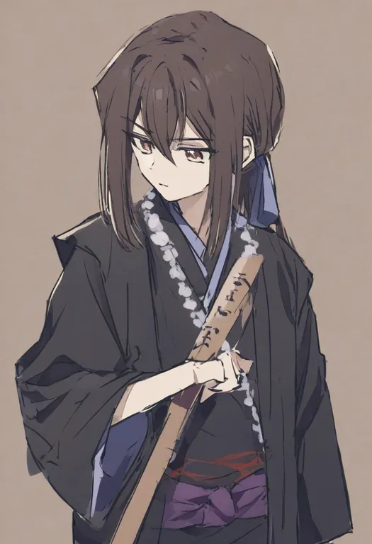 masterpiece, best quality, general, chi.: chikyuu no undou ni tsuite, solo, simple background — by k3scat, made with ComfyUI