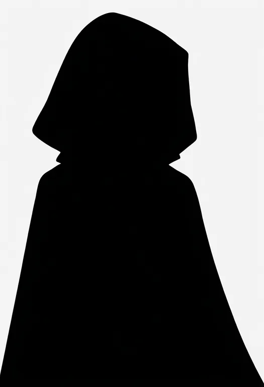 masterpiece, best quality, newest, absurdres, highres, safe, hooded_cape, 1girl, solo, simple_background — by k3scat, made with ComfyUI
