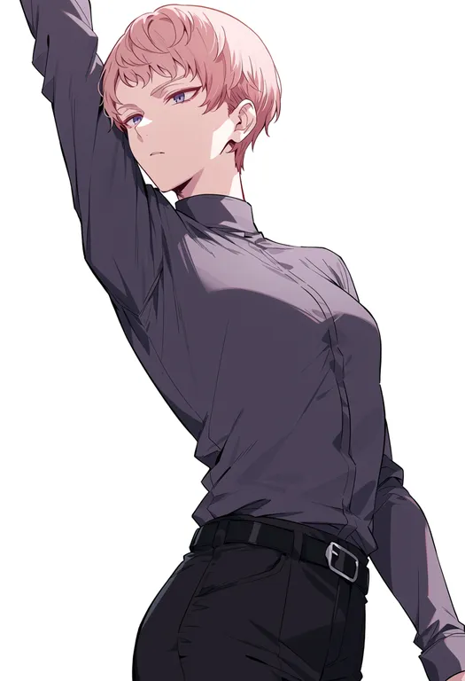 masterpiece, best quality, score_7, safe, itsuki shu, solo, upper body, simple background — by k3scat, made with ComfyUI