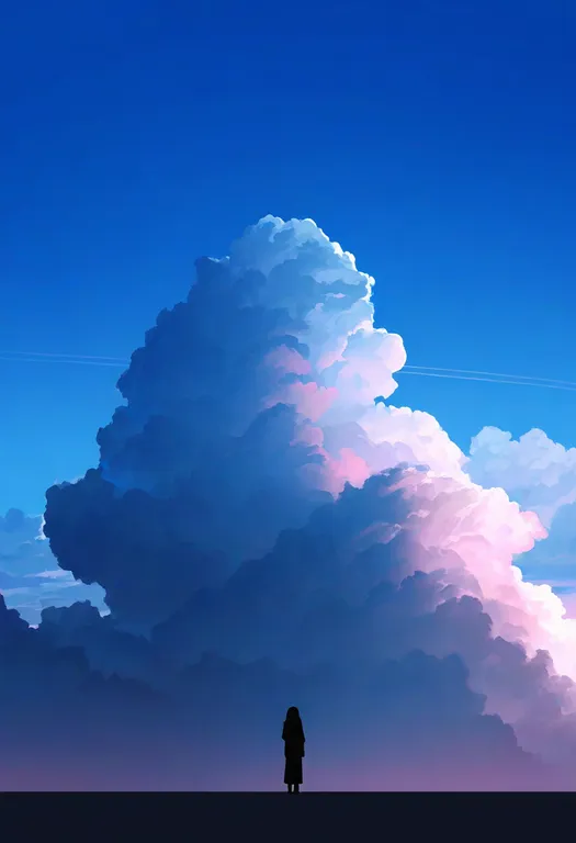 masterpiece, best quality, newest, absurdres, highres, safe, above_clouds, 1girl, solo, simple_background — by k3scat, made with ComfyUI
