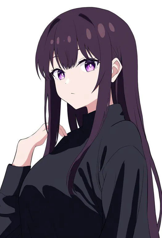 masterpiece, best quality, newest, absurdres, highres, safe, nein_(album), solo, simple_background — by k3scat, made with ComfyUI