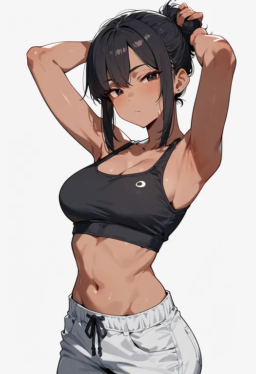 masterpiece, best quality, score_7, safe, mihama chiyo's father, solo, upper body, simple background — by k3scat, made with ComfyUI