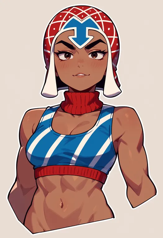 masterpiece, best quality, score_7, safe, guido mista, solo, upper body, simple background — by k3scat, made with ComfyUI