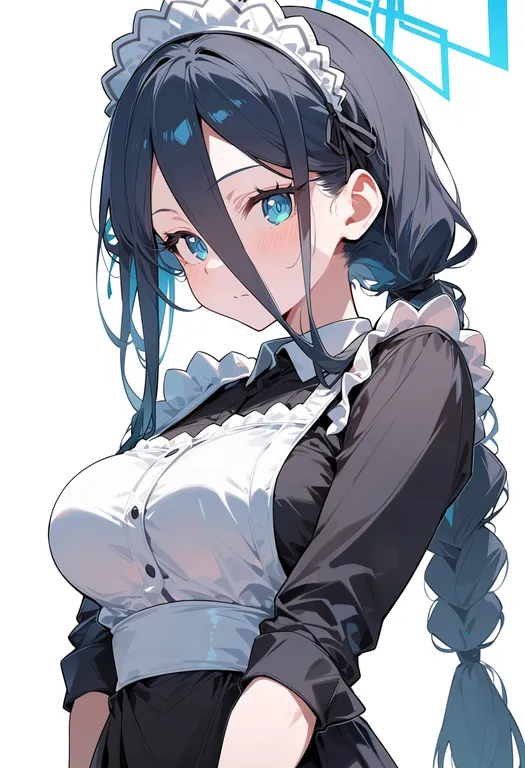 masterpiece, best quality, score_7, safe, kei (blue archive), blue archive, solo, upper body, simple background — by k3scat, made with ComfyUI