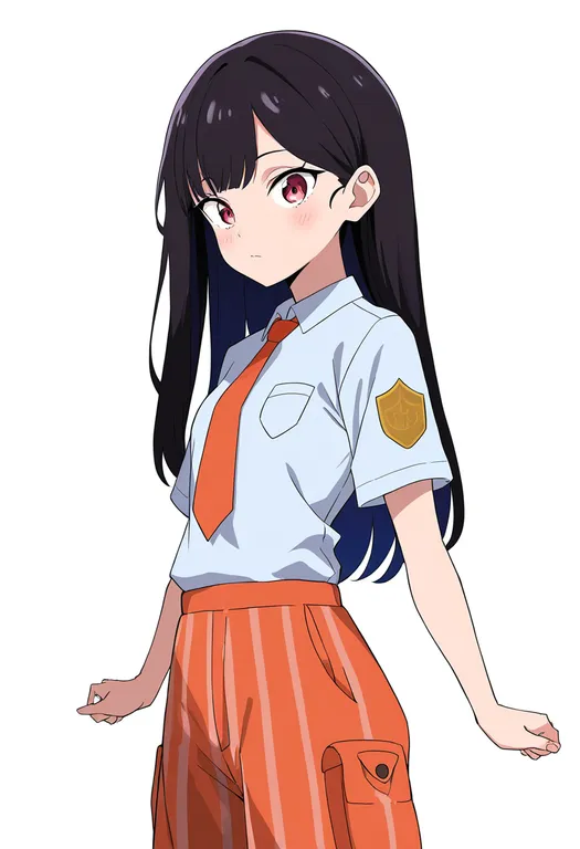 masterpiece, best quality, newest, absurdres, highres, safe, naranja_academy_school_uniform, 1girl, solo… — by k3scat, made with ComfyUI