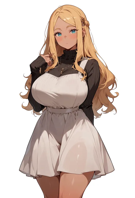 masterpiece, best quality, score_7, safe, odin sphere, solo, simple background — by k3scat, made with ComfyUI