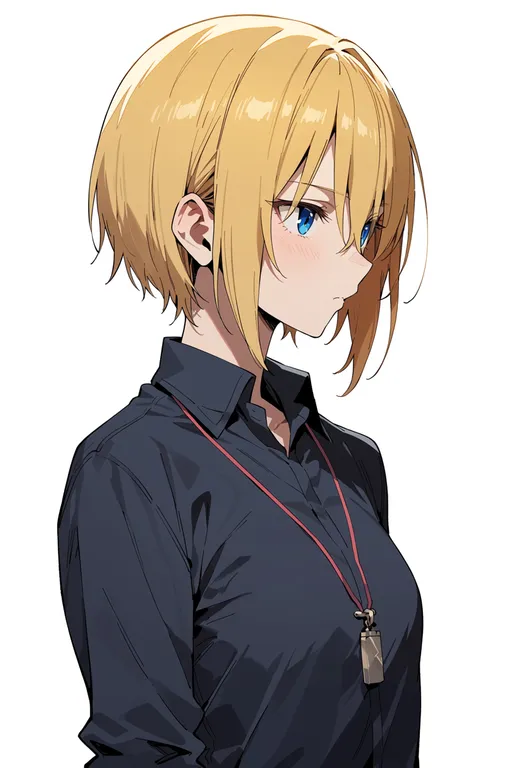 masterpiece, best quality, score_7, safe, yamanbagiri kunihiro, solo, upper body, simple background — by k3scat, made with ComfyUI