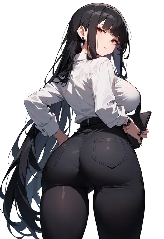 masterpiece, best quality, score_7, safe, pixiv army, solo, simple background — by k3scat, made with ComfyUI
