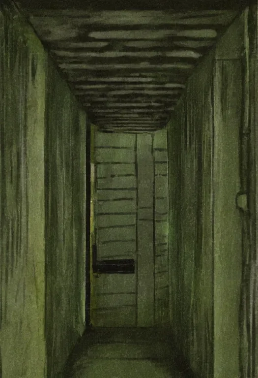masterpiece, best quality, general, backrooms (creepypasta), solo, simple background — by k3scat, made with ComfyUI