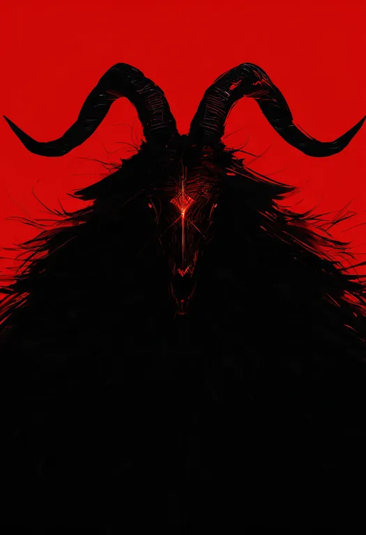 masterpiece, best quality, newest, absurdres, highres, safe, baphomet_(mythology), mythology, solo, upper_body… — by k3scat, made with ComfyUI