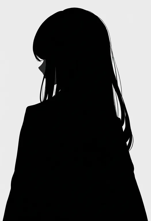 masterpiece, best quality, newest, absurdres, highres, safe, facing_away, 1girl, solo, simple_background — by k3scat, made with ComfyUI