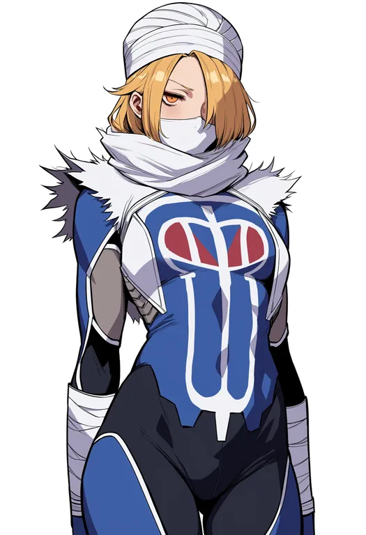 masterpiece, best quality, score_7, safe, sheik, solo, upper body, simple background — by k3scat, made with ComfyUI