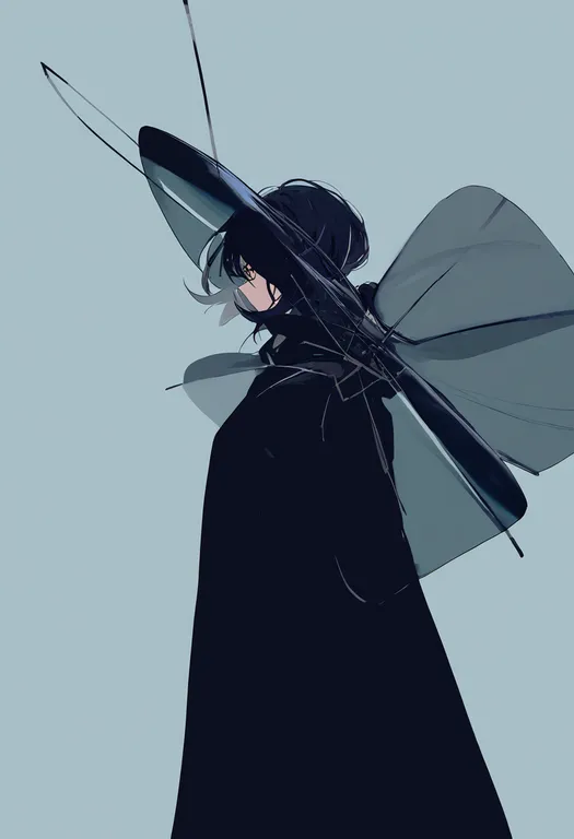 masterpiece, best quality, newest, absurdres, highres, safe, propeller, 1girl, solo, simple_background — by k3scat, made with ComfyUI