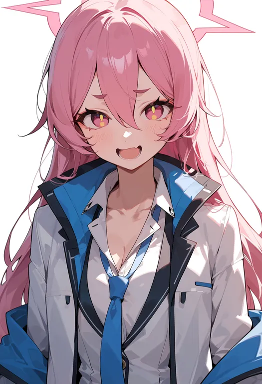 masterpiece, best quality, score_7, safe, koyuki (blue archive), blue archive, solo, upper body, simple background — by k3scat, made with ComfyUI