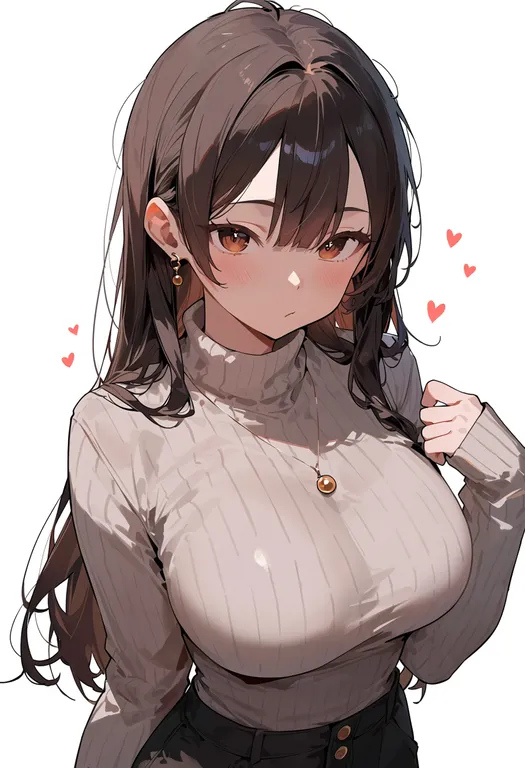 masterpiece, best quality, score_7, safe, nagaimo (food), 1girl, solo, upper body, simple background — by k3scat, made with ComfyUI