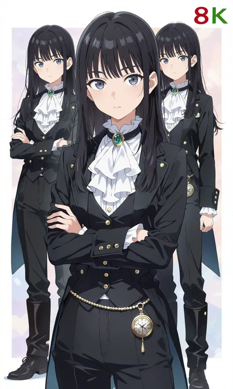 anime style, official art, masterpiece, best quality, ultra detailed, 8k, sharp focus. 1girl… — by 1Ask1kQ, made with ComfyUI