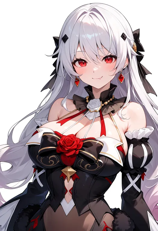 masterpiece, best quality, score_7, safe, theresa apocalypse (lunar vow: crimson love), solo, upper body… — by k3scat, made with ComfyUI