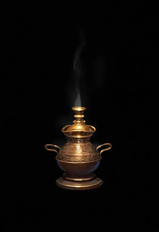 masterpiece, best quality, newest, absurdres, highres, safe, incense_burner, 1girl, solo, simple_background — by k3scat, made with ComfyUI