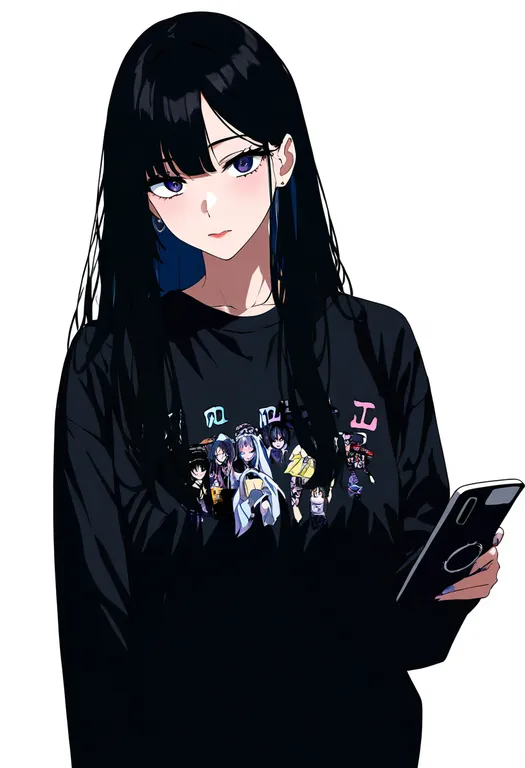 masterpiece, best quality, newest, absurdres, highres, safe, otaku, 1girl, solo, simple_background — by k3scat, made with ComfyUI
