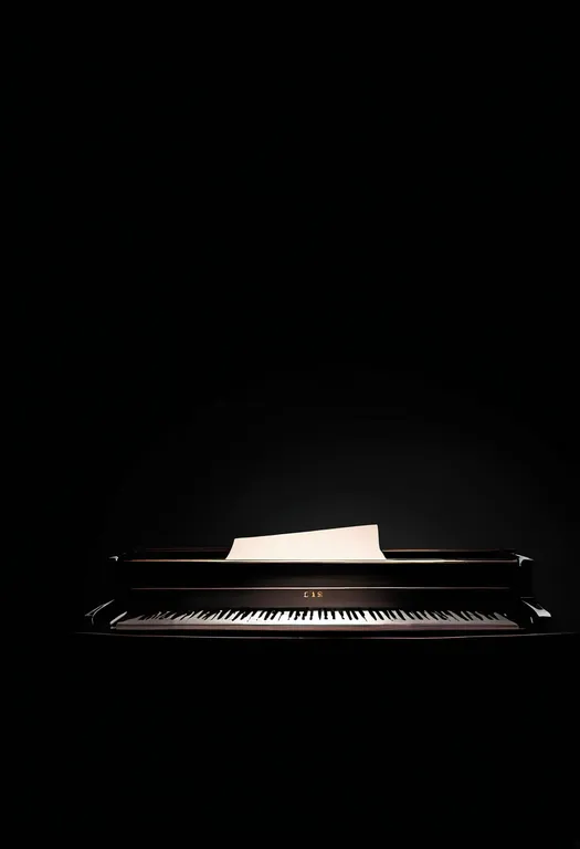 masterpiece, best quality, newest, absurdres, highres, safe, playing_piano, 1girl, solo, simple_background — by k3scat, made with ComfyUI