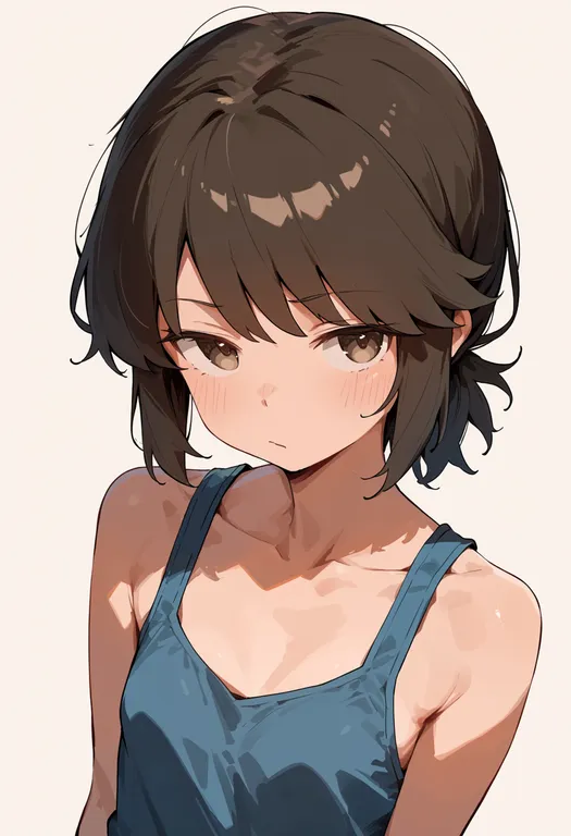 masterpiece, best quality, score_7, safe, miyuki (kancolle), solo, upper body, simple background — by k3scat, made with ComfyUI