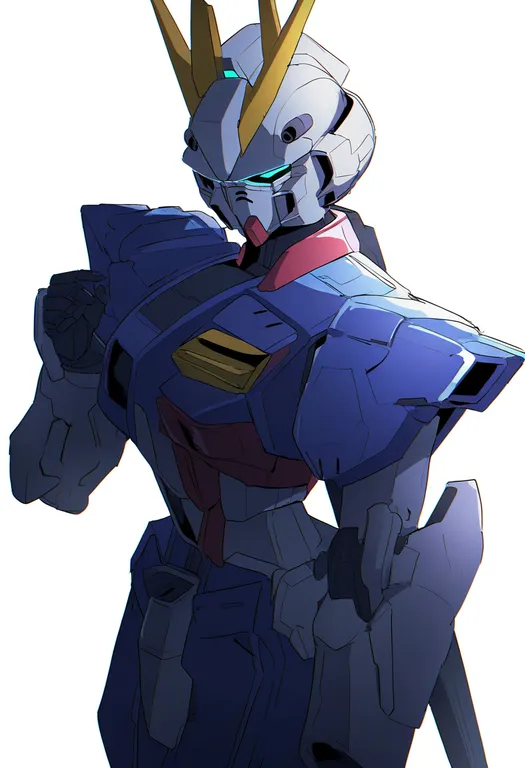 masterpiece, best quality, newest, absurdres, highres, safe, normal_suit_(gundam), 1girl, solo, simple_background — by k3scat, made with ComfyUI