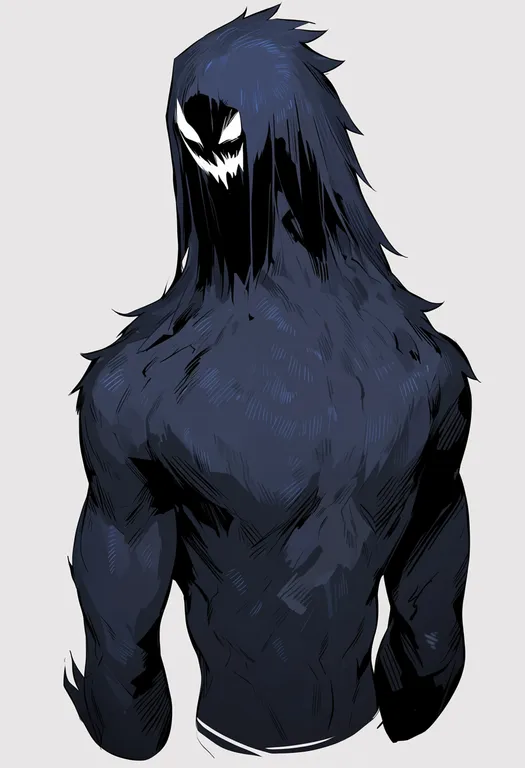 masterpiece, best quality, score_7, safe, haunter, solo, upper body, simple background — by k3scat, made with ComfyUI