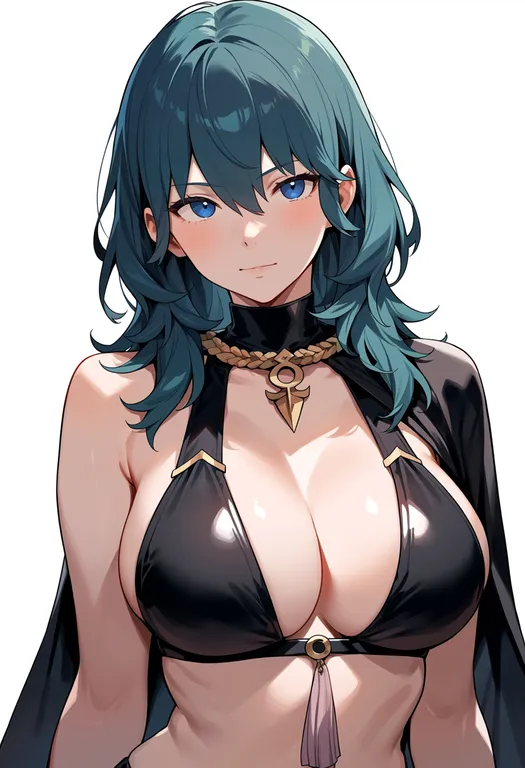 masterpiece, best quality, score_7, safe, female byleth (summer) (fire emblem), fire emblem, solo, upper body… — by k3scat, made with ComfyUI