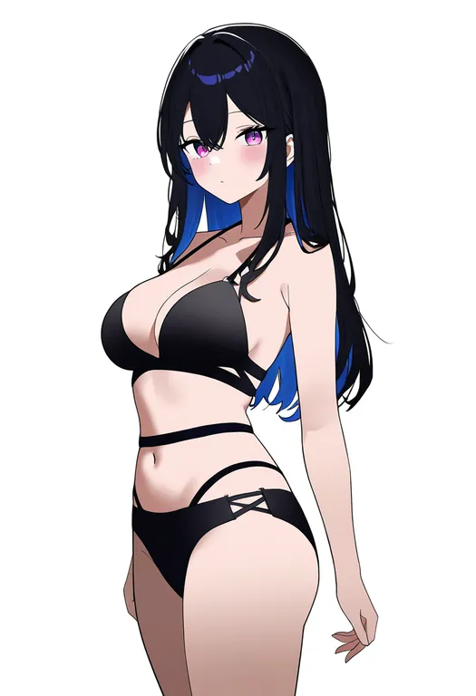 masterpiece, best quality, newest, absurdres, highres, safe, multi-strapped_bikini_bottom, 1girl, solo… — by k3scat, made with ComfyUI
