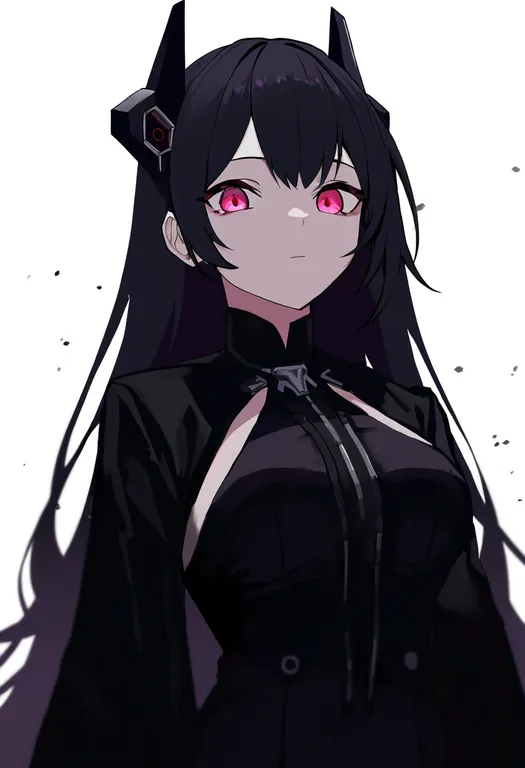 masterpiece, best quality, newest, absurdres, highres, safe, sangvis_ferri, 1girl, solo, simple_background — by k3scat, made with ComfyUI