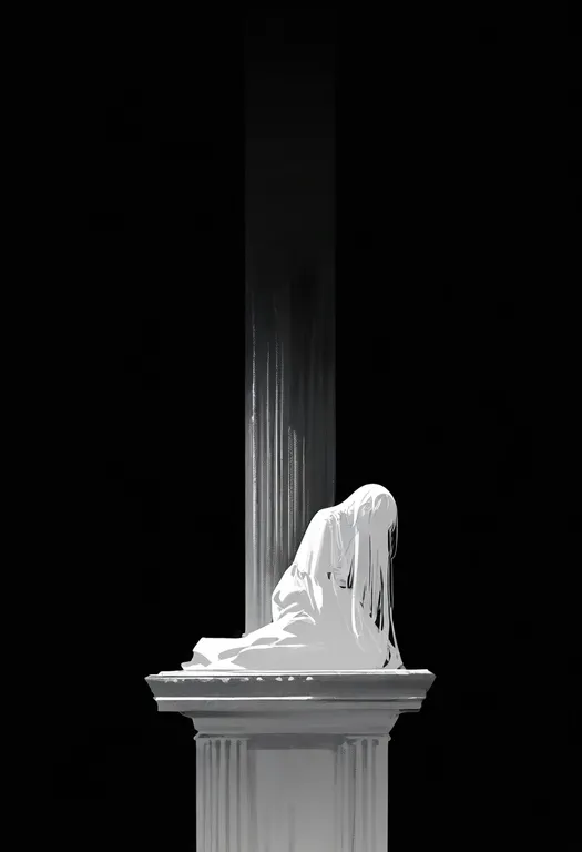 masterpiece, best quality, newest, absurdres, highres, safe, column, 1girl, solo, simple_background — by k3scat, made with ComfyUI