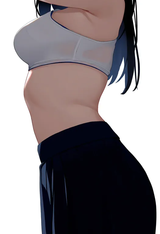 masterpiece, best quality, newest, absurdres, highres, safe, front-fastening_bra, 1girl, solo, simple_background — by k3scat, made with ComfyUI