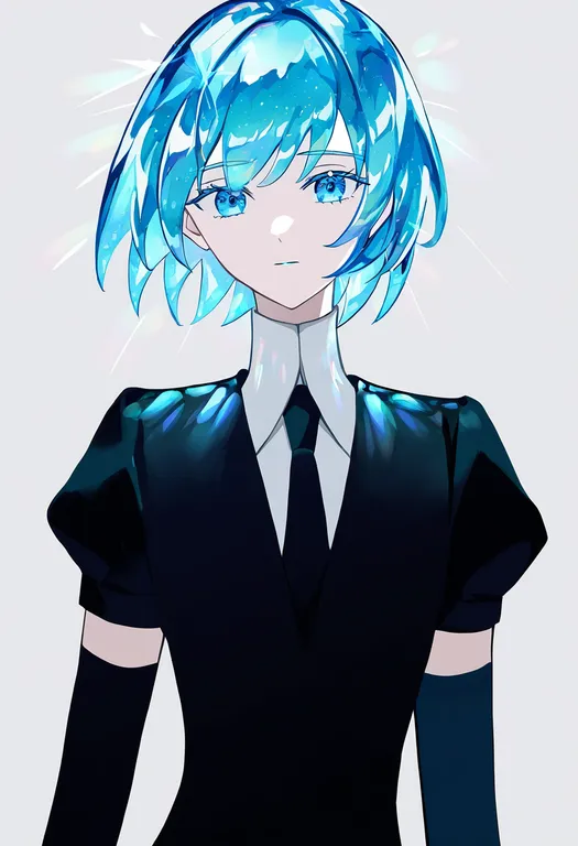 masterpiece, best quality, newest, absurdres, highres, safe, gem_uniform_(houseki_no_kuni), 1girl, solo… — by k3scat, made with ComfyUI