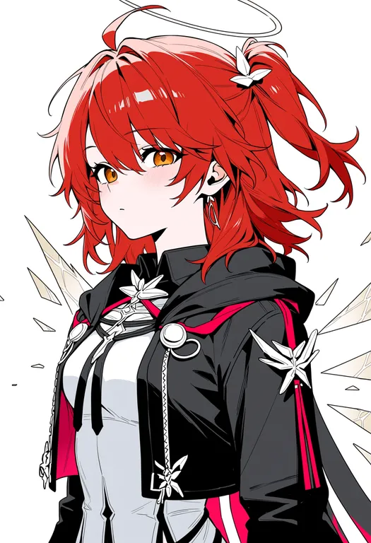 masterpiece, best quality, score_7, safe, exusiai the new covenant (arknights), arknights, solo, upper body… — by k3scat, made with ComfyUI