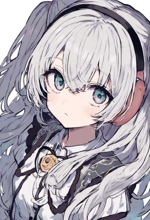 masterpiece, best quality, general, piapro studio, solo, simple background — by k3scat, made with ComfyUI