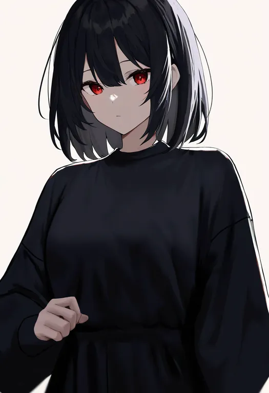 masterpiece, best quality, newest, absurdres, highres, safe, open_fly, 1girl, solo, simple_background — by k3scat, made with ComfyUI