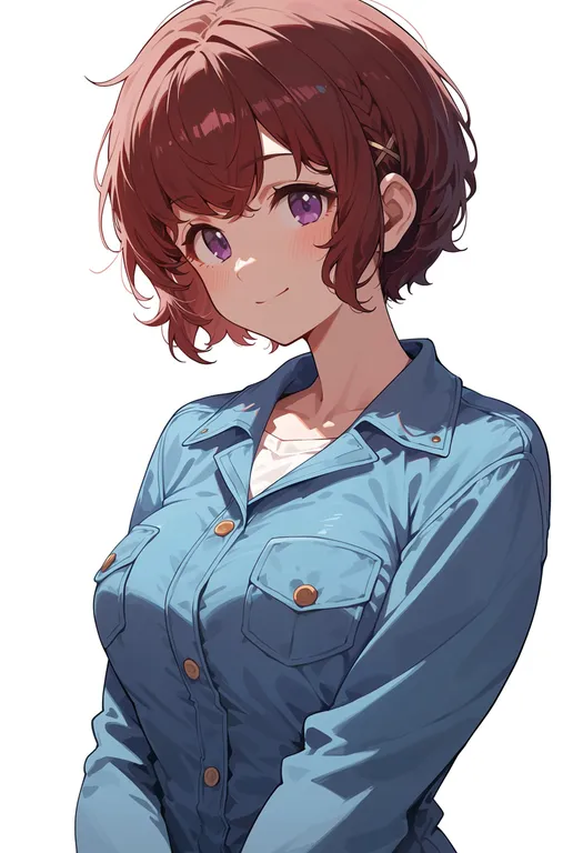masterpiece, best quality, score_7, safe, amuro ray, solo, upper body, simple background — by k3scat, made with ComfyUI