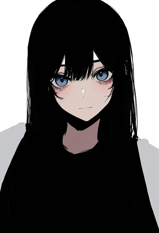 masterpiece, best quality, newest, absurdres, highres, safe, burdock_root, 1girl, solo, upper_body, simple_background — by k3scat, made with ComfyUI