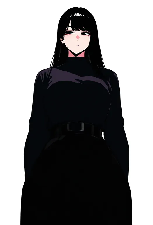 masterpiece, best quality, newest, absurdres, highres, safe, strongman_waist, 1girl, solo, simple_background — by k3scat, made with ComfyUI