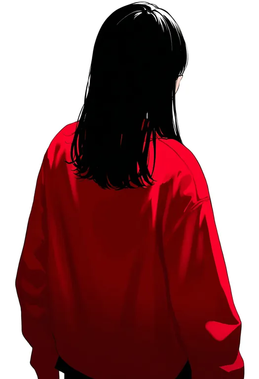 masterpiece, best quality, newest, absurdres, highres, safe, red_jacket, 1girl, solo, simple_background — by k3scat, made with ComfyUI
