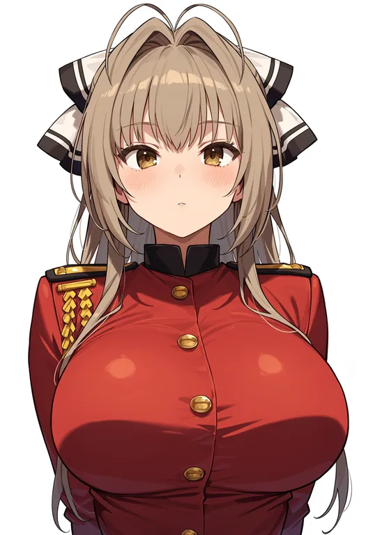 masterpiece, best quality, score_7, safe, sento isuzu, solo, upper body, simple background — by k3scat, made with ComfyUI