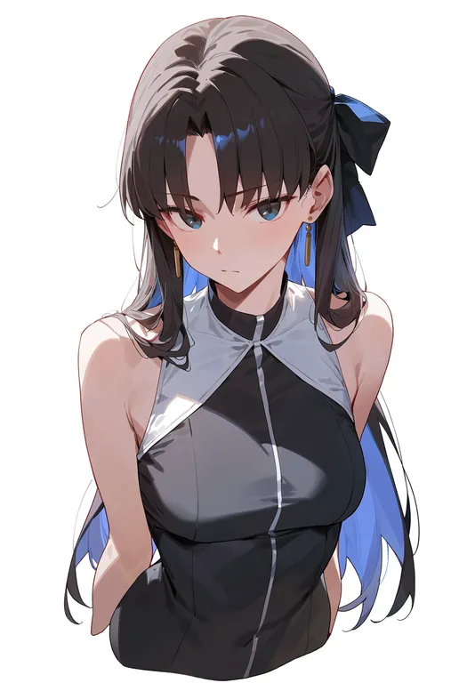 masterpiece, best quality, score_7, safe, saber (fate), fate/stay night, solo, upper body, simple background — by k3scat, made with ComfyUI