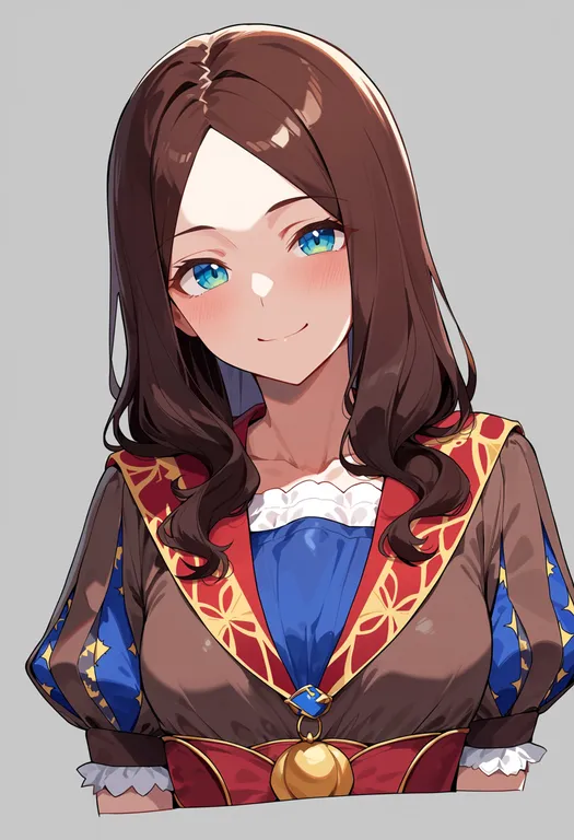 masterpiece, best quality, score_7, safe, leonardo da vinci (caster) (fate), solo, upper body, simple background — by k3scat, made with ComfyUI